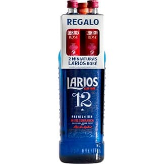 12 ginebra premium Mediterránea con flor de azahar botella 70 cl -
