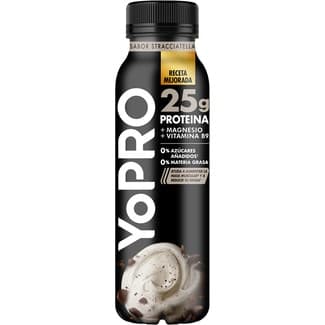 Proteínas líquido stracciatella desnatado 0% m.g. 0% azúcares añadidos botella 300 g -