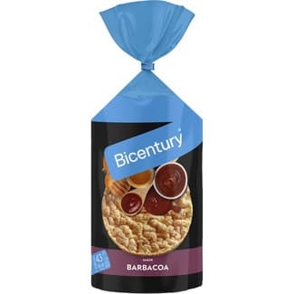Tortitas de maíz con sabor a barbacoa bolsa 123,5 g -
