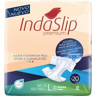Premium pañal para adulto unisex talla L 110-150 cm bolsa 20 unidades -