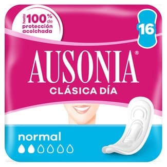 Compresa sin alas Clásica normal bolsa 16 unidades -