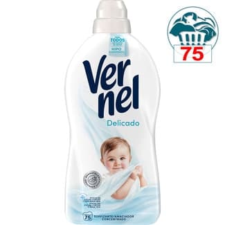 Suavizante concentrado delicado para pieles sensibles y alérgicas botella 75 dosis -