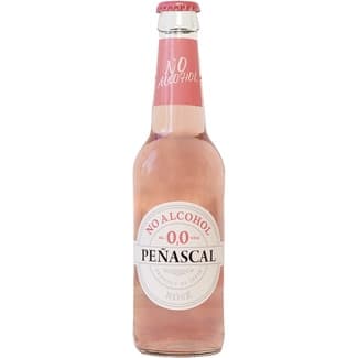 Vino rosé 0,0 alcohol botella 33 cl -