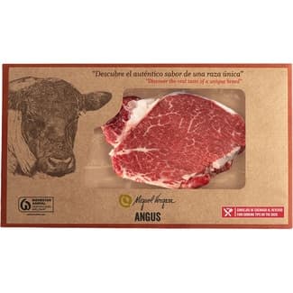 Solomillo de vacuno raza angus peso aproximado bandeja 250 g -