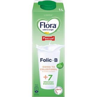 Bebida láctea Ligera elaborada con leche desnatada y aceites vegetales brik 1 l -