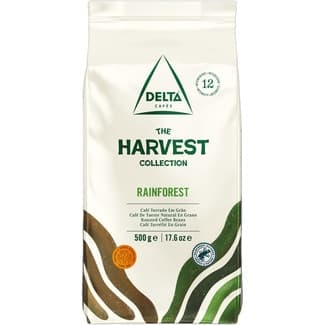 Café tueste natural en grano The Harvest Collection Rainforest bolsa 500 g -