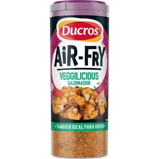 Sazonador Air Fry Veggilicious frasco 125 g -
