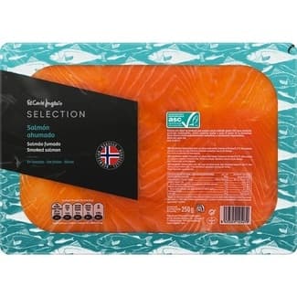 Salmón ahumado noruego en lonchas envase 250 g -