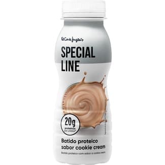 Batido proteico sabor cookie cream botella 225 ml -