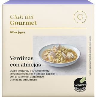 Verdinas con almejas lata 420 g -