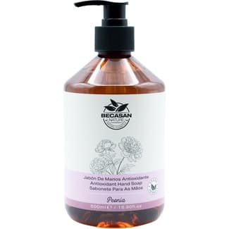 Gel de manos hidratante Peonías dosificador 500 ml -