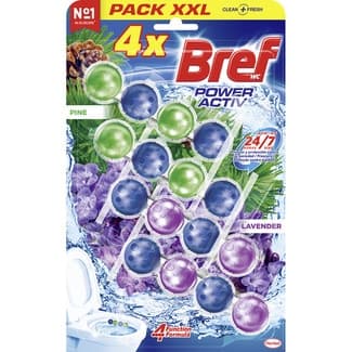 Colgador WC Power Activ Lavanda Natura blister 4 unidades -