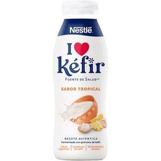Kéfir sabor tropical sin azúcares añadidos botella 500 g -