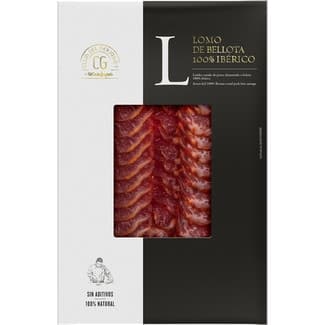 Lomo loncheado de bellota 100% Ibérico envase 80 g -