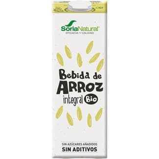 Bio bebida de arroz integral ecológica y sin azúcares añadidos brik 1 l -