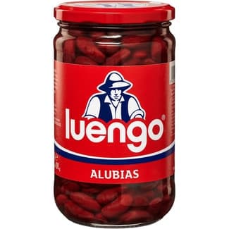 Alubia roja cocida frasco 400 g neto escurrido -