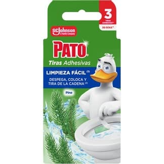 Tiras activas WC adhesivas Pino estuche 2 unidades -