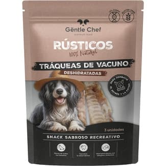 Tráqueas de vacuno deshidratadas para perros bolsa 3 unidades -