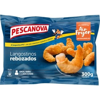 Langostinos rebozados bolsa 300 g -
