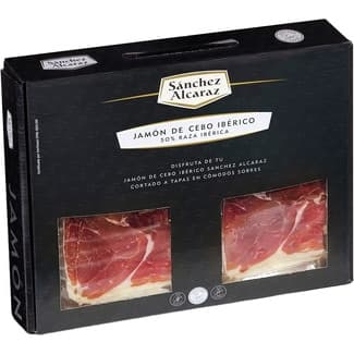 Jamón ibérico de cebo de Salamanca en lonchas 12 sobres 60 g -