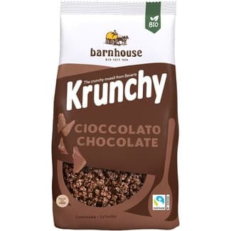 Cereales de desayuno muesly krunchy avena crujiente con chocolate bolsa 375 g -