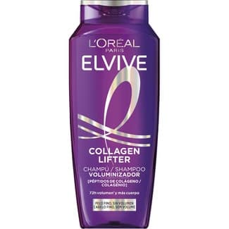 Champú voluminizador para pelo fino Collagen Lifter frasco 400 ml -