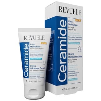 Crema hidratante con Ceramidas para pieles secas a muy secas sin perfume tubo 50 ml -