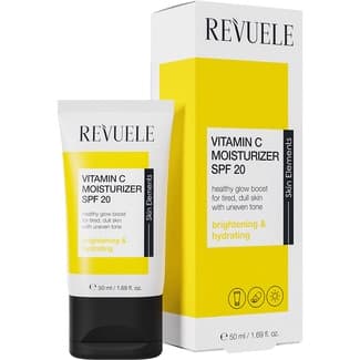 Crema hidratante con vitamina C SPF 20 para pieles cansadas tubo 50 ml -
