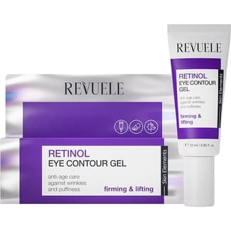 Gel contorno de ojos con retinol anti-edad y anti-arrugas tubo 25 ml -