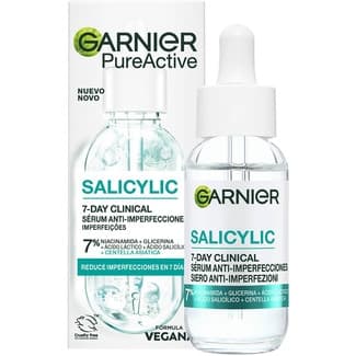 Sérum anti-imperfecciones con ácido salicílico Pure Active dosificador 30 ml -
