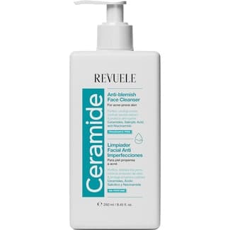 Limpiador facial con ceramidas anti- imperfecciones para piel acneica botella 250 ml -