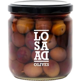Aceitunas cacereñas negras tarro 345 g neto escurrido -