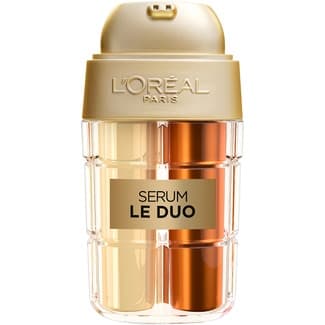 Age Perfect serum rejuvenedor Le Duo péptidos de colágeno + vitamina B3 y C dosificador 15 ml firmeza instantánea, arrugas y luminosidad