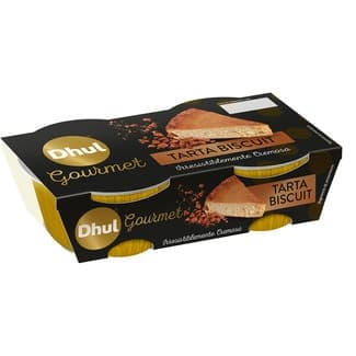 Tarta biscuit Gourmet pack 2 unidades 100 g -