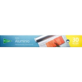 Papel de aluminio rollo 30 m -