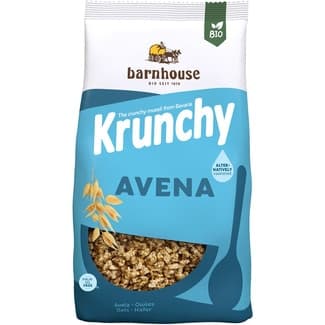 Granolas crujientes de avena ecológicas de Bavaria bolsa 375 g sin aceite de palma -