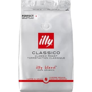 Café en grano tueste clásico Illy blend 100% Arábica bolsa 500 g -