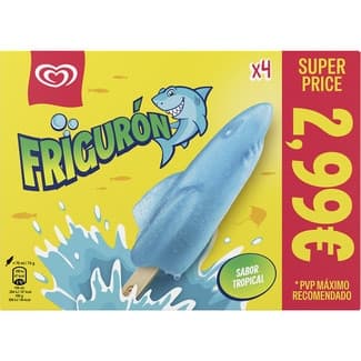 Frigurón helado sabor tropical estuche 288 ml -