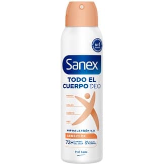 Desodorante Todo el Cuerpo hipoalergénico Sensitive 72h spray 150 ml -
