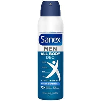 Desodorante Todo el Cuerpo hipoalergénico Fresh Defence Total 72h spray 150 ml -