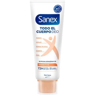 Desodorante Todo el Cuerpo hipoalergénico Sensitive 72h tubo 75 ml -