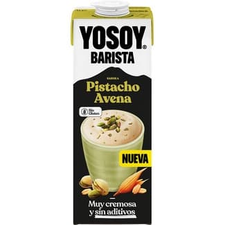Bebida de avena sabor a pistacho sin gluten brik 1 l -