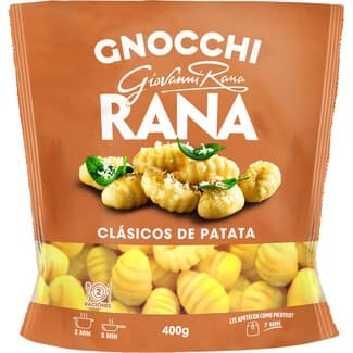 Pasta fresca gnocchi clásicos de patata 2 raciones envase 400 g -