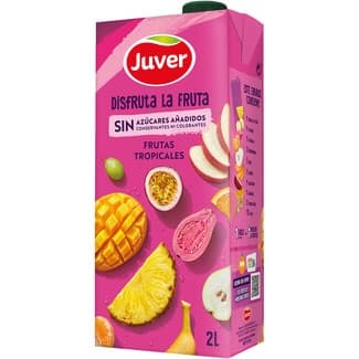 Bebida de zumo de frutas tropicales a partir de concentrado sin azúcares añadidos brik 2 l -