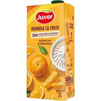 Bebida de zumo de naranjas exprimidas sin azúcares añadidos brik 2 l -