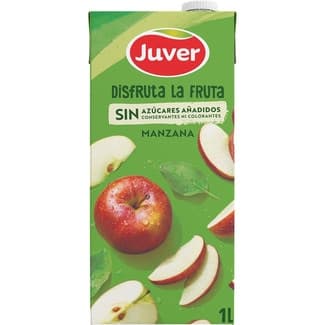 Bebida de zumo de manzana a partir de concentrado sin azúcares brik 1 l -