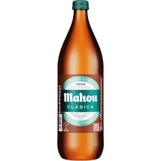 Cerveza rubia original botella 1 l -