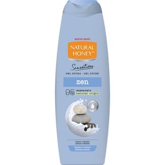 Gel de baño Sensations Zen con jazmín y sándalo relaja tu mente botella 650 ml -