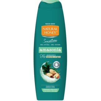 Gel de baño Sensations Amazonia castaña de Brasil suavidad y emoción botella 650 ml -