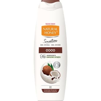 Gel de baño Sensations Coco suavidad tropical botella 650 ml -